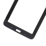 Touch Screen Glass Digitizer Lens For Samsung Galaxy Tab 3 Lite T113 7.0" Black With Adhesive