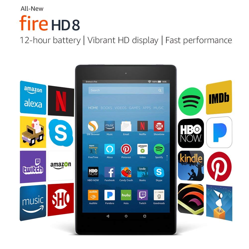 Amazon Fire HD8 SX034QT Tablet 8