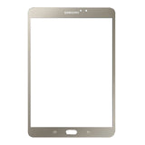 For Samsung Galaxy Tab S2 8" SM T710 SM T713 SM T715 Glass Only Front Lens Replacement - Titanium Gold Brown