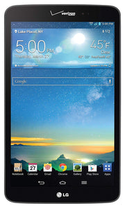 LG G Pad 4G LTE Tablet, Black 8.3-Inch 16GB Verizon Wireless Black Refurbished