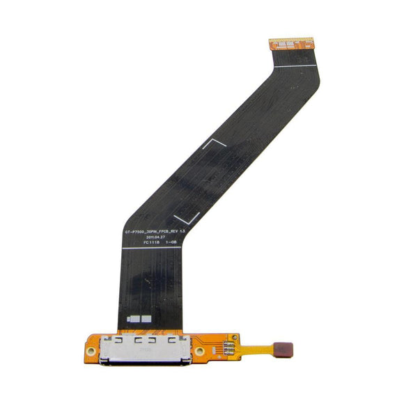Micro Samsung Galaxy Tab 10.1 GT P7500 GT P7510 USB Charging Port Sync With Flex