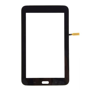 Touch Screen Glass Digitizer Lens For Samsung Galaxy Tab 3 Lite T113 7.0" Black With Adhesive