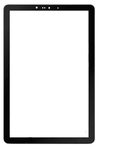 For Samsung Galaxy Tab S4 SM T837 10.5" Glass Lens - Glass Only Front Lens Replacement - BLACK