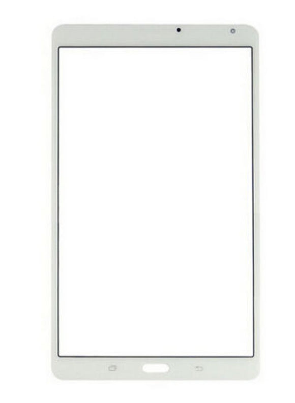 Samsung Galaxy Tab S 8.4 SM T700 SM T705 SM T707V SM T707A Glass Only Front Lens Replacement - White