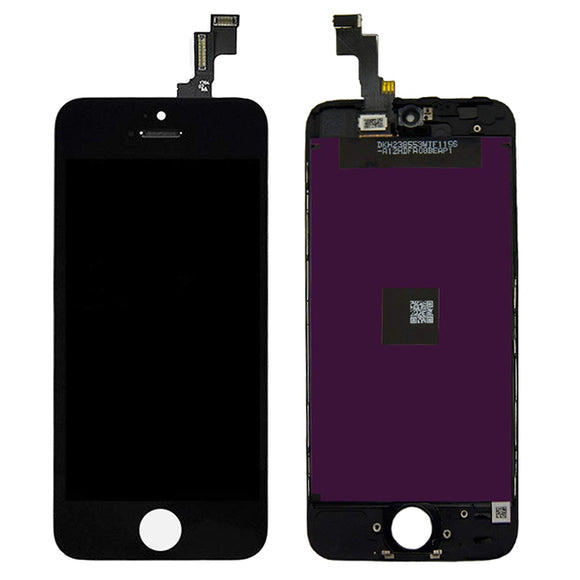 For iPhone 5C  Black LCD Screen Display Touch Digitizer Assembly Replacement