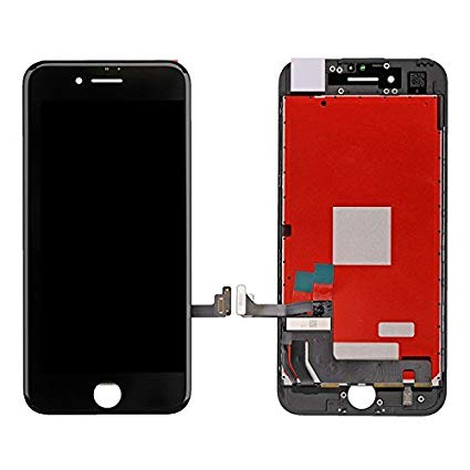 For iPhone 8 4.7'' Black LCD Screen Display Touch Digitizer Assembly Replacement